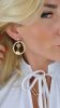 EARRINGS SILVER STAINLESS STEEL CELEBRITY